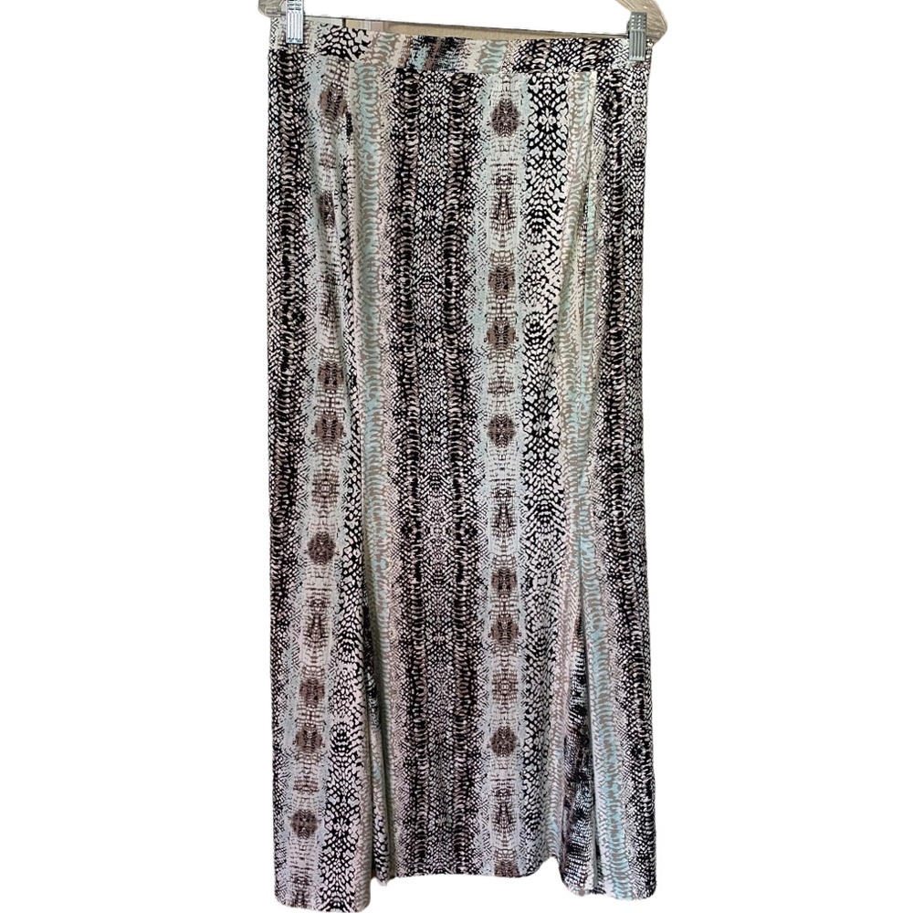 Women's Cato Multi-colored  Stretchy Pull-on Elastic Waist Skirts